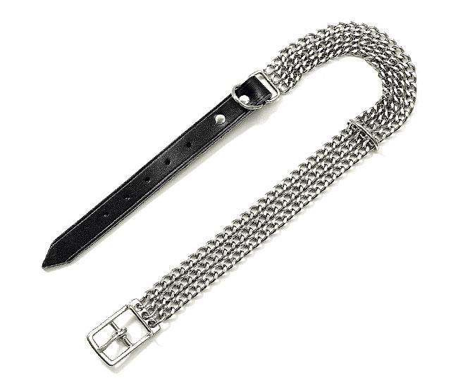 Karlie Dreifach-Kettenhalsband - Schwarz - 60 cm