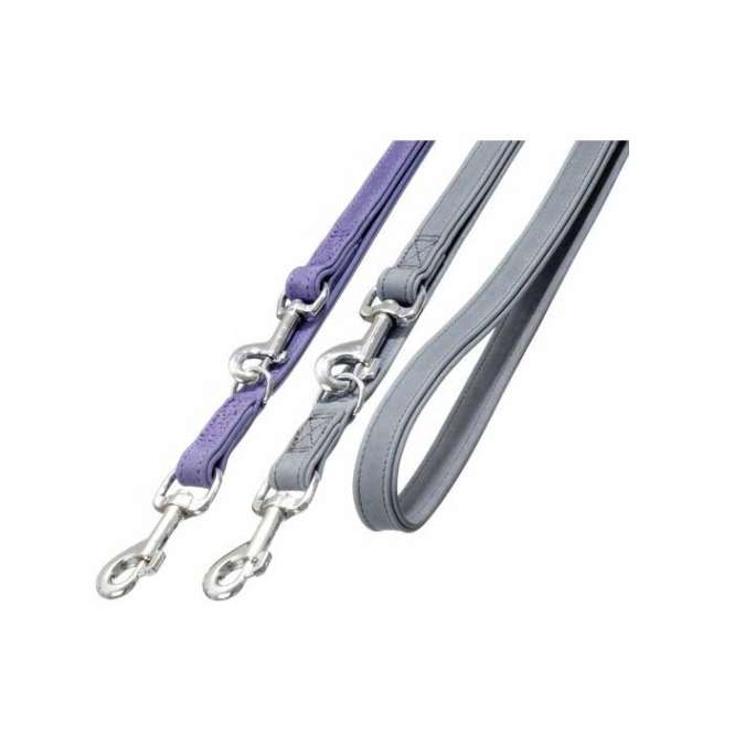 Karlie BUFFALO DENIM Führleine - Grau - 200cm / 18mm