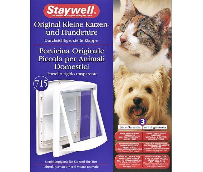 STAYWELL 715, Katzen- und Hundetüre - Weiß