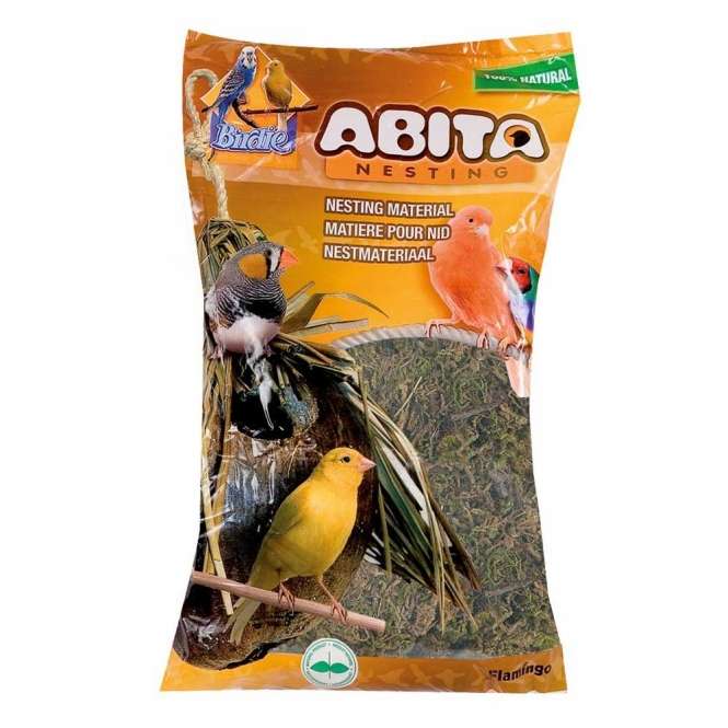 Karlie Flamingo Nistmaterial Abita Naturmoos - 100g