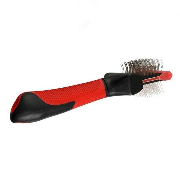 Karlie Flamingo Professional Soft-Zupfbürste beidseitig - Breit