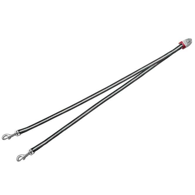 Flexi VARIO Duo Belt - Koppel für 2 kleine Hunde - Blau