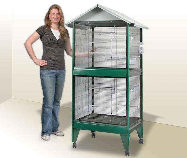 Pet-Star Voliere MERKUR - doppelstöckig