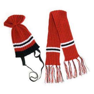 Karlie Strickmütze und Schal für Hunde