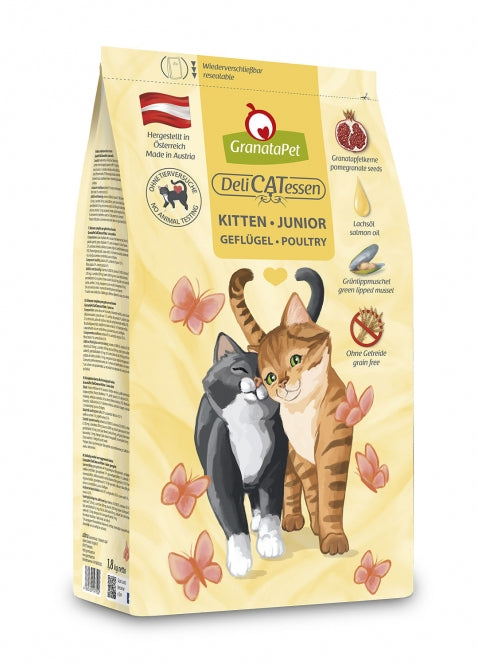 GranataPet DeliCatessen Kitten Geflügel - 9 kg