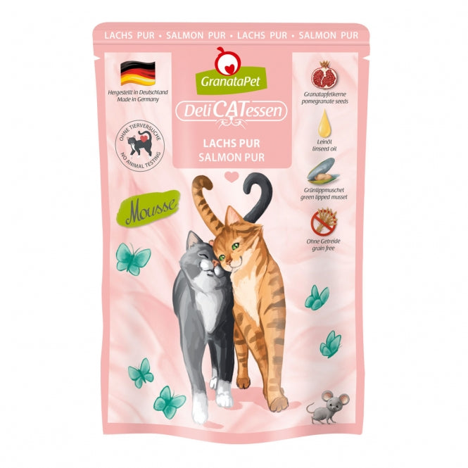 GranataPet Delicatessen Pouch Lachs PUR 85 g