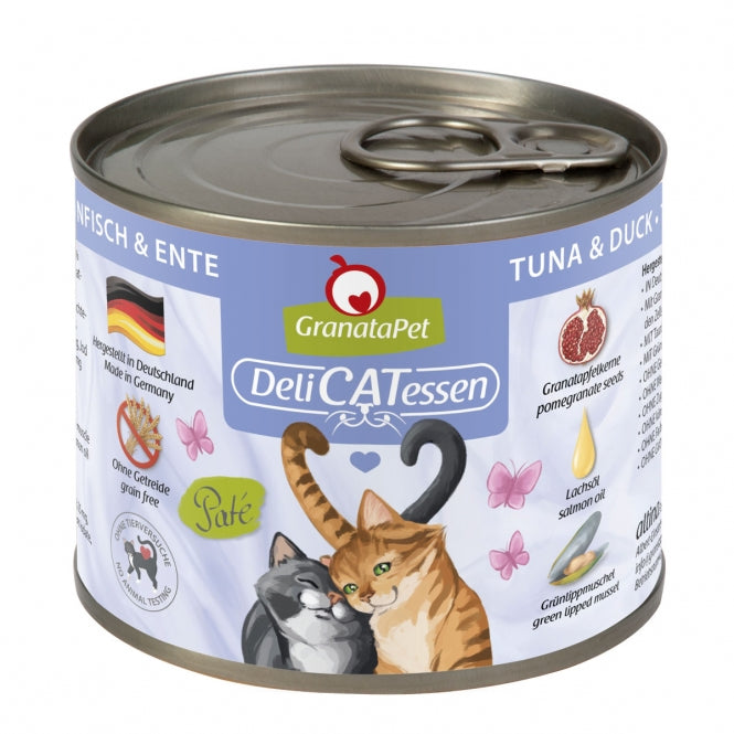 GranataPet Delicatessen Dose Thunfisch & Ente - 200 g