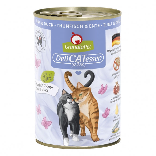 GranataPet Delicatessen Dose Thunfisch & Ente - 400 g