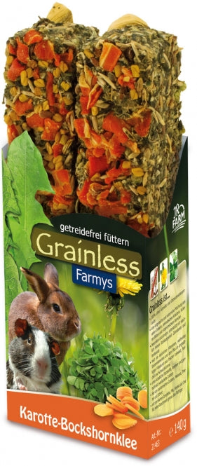 JR Farm Grainless Farmys Karotte-Bockshorn 2er