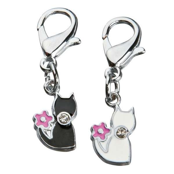Trixie Schmuckanhänger Katze mit Blume