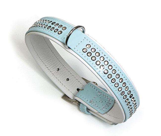 Karlie VINTAGE TIFFANY Halsband - Hellrosa - 17 mm, 30 cm