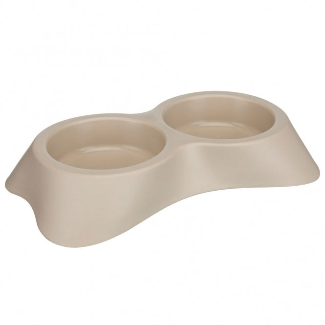 Trixie Kunststoff-Doppelnapf für Katzen