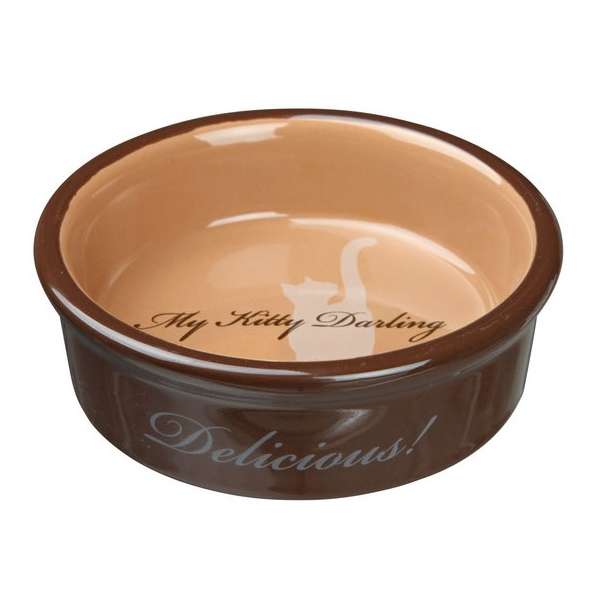 Trixie My Kitty Darling Keramiknapf - 0,2L - Lila