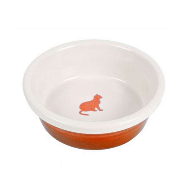 Trixie Keramiknapf KATZENKONTUR - Orange