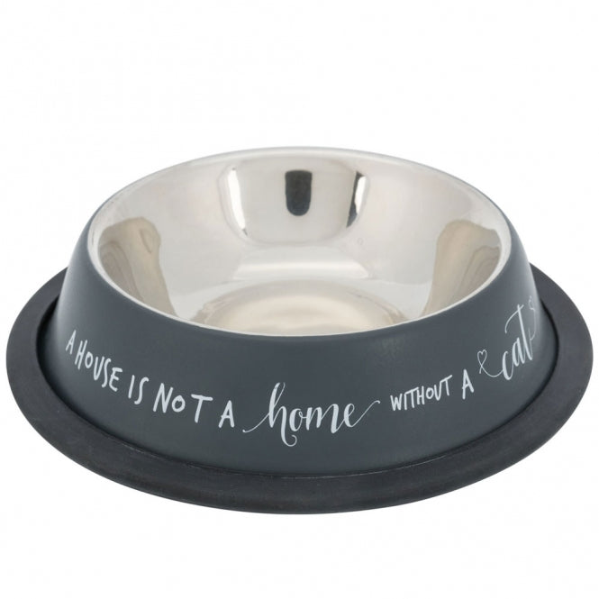 Trixie Edelstahlnapf Home für Katzen