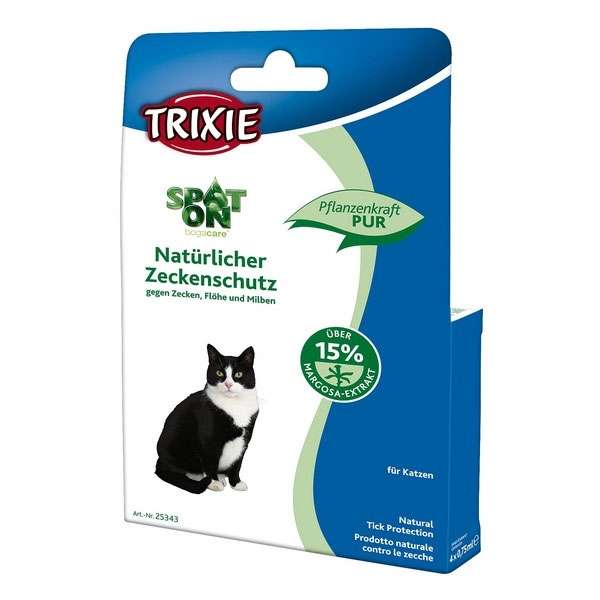 Trixie Spot-On Natürliches Zeckenmittel f. Katzen