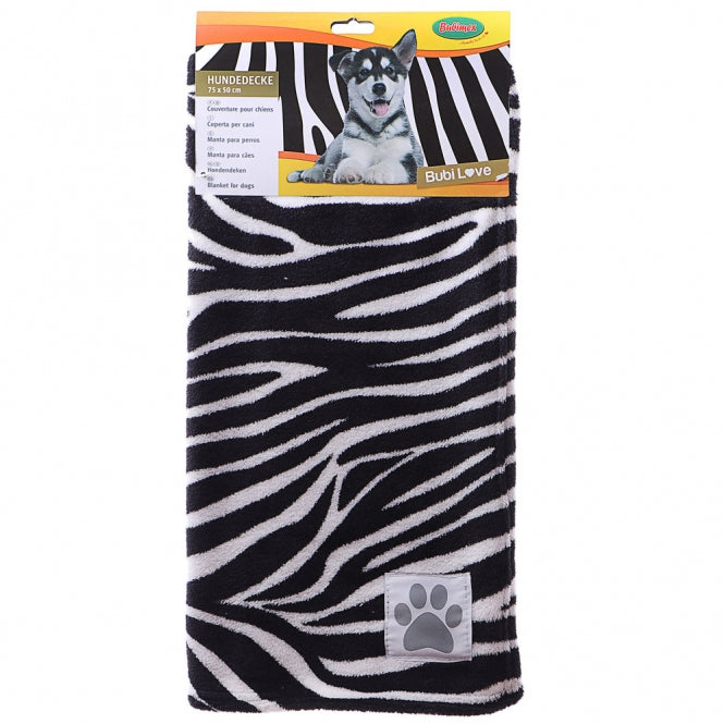 Bubimex Bubi Love Hundedecke - Zebra / M