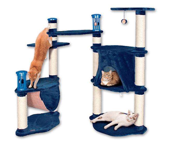 Karlie CATS EMPIRE Kratzbaum LUXOR - Grau