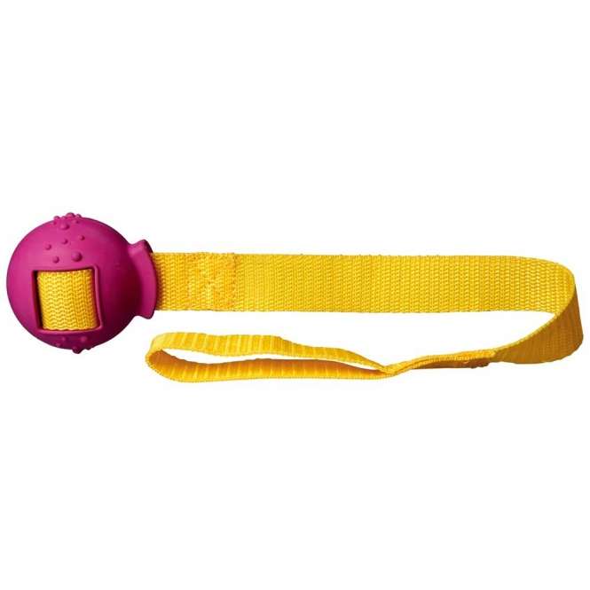 Trixie Naturgummiball am Gurt