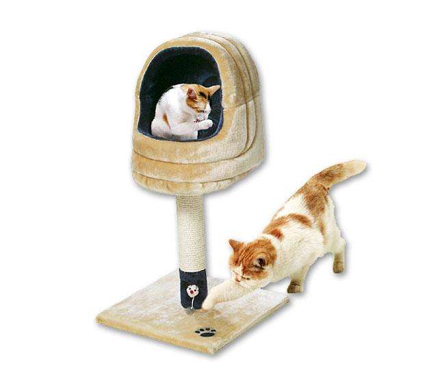 Karlie TREND LINE Kratzbaum KITTY KIDZ 4 - Blau