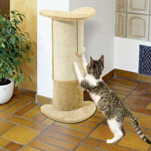 Karlie Eckkratzstamm SANTO - Beige