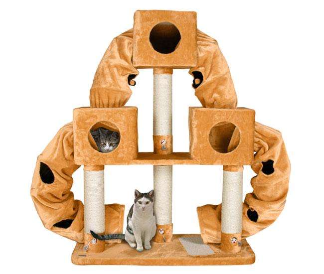 Karlie GOLD LINE Kratzbaum MOSKAU - Braun