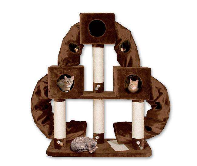 Karlie GOLD LINE Kratzbaum MOSKAU - Braun