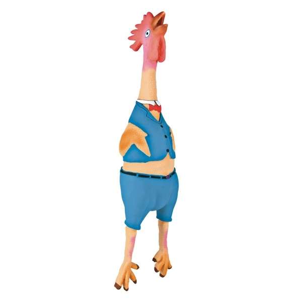 Trixie Latex-Hahn mit Original-Tierstimme - 46 cm