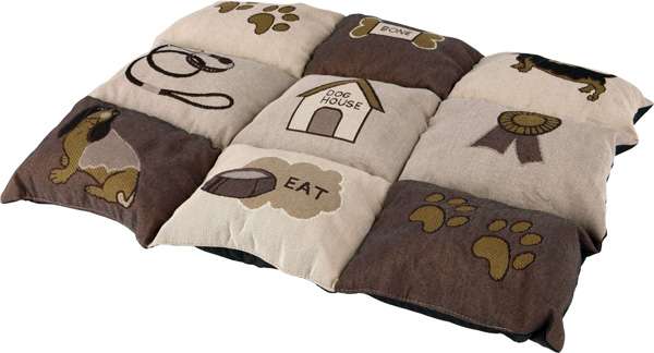 Trixie Patchwork-Decke - braun/beige, 55 x 40 cm