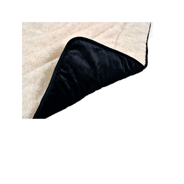 Trixie Hundedecke Cody - 125 x 100 cm, schwarz/beige