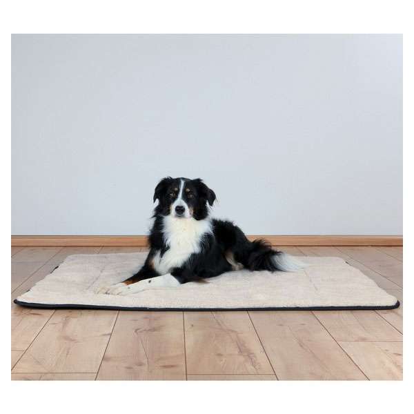 Trixie Hundedecke Cody - 125 x 100 cm, schwarz/beige