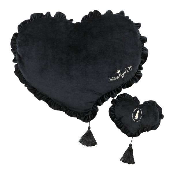 Trixie Hundekönig Herzkissen mit Kuschelkissen