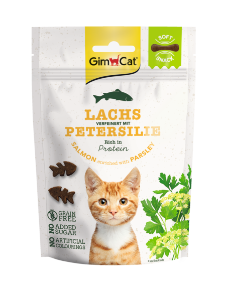 GimCat Soft Snacks Lachs mit Petersilie 60 g