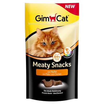 GimCat Meaty Snacks mit Huhn, 35 g