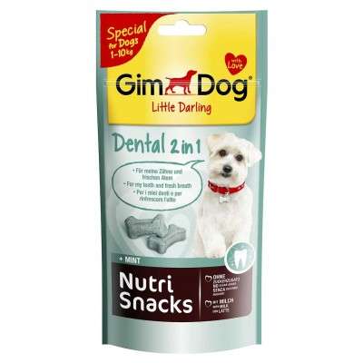 GimDog Nutri Snacks Dental 2in1, 40g