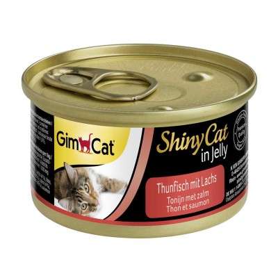 GimCat ShinyCat Thunfisch mit Lachs in Jelly 70g