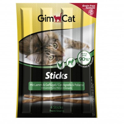 GimCat Sticks Lamm & Geflügel 4 Stück