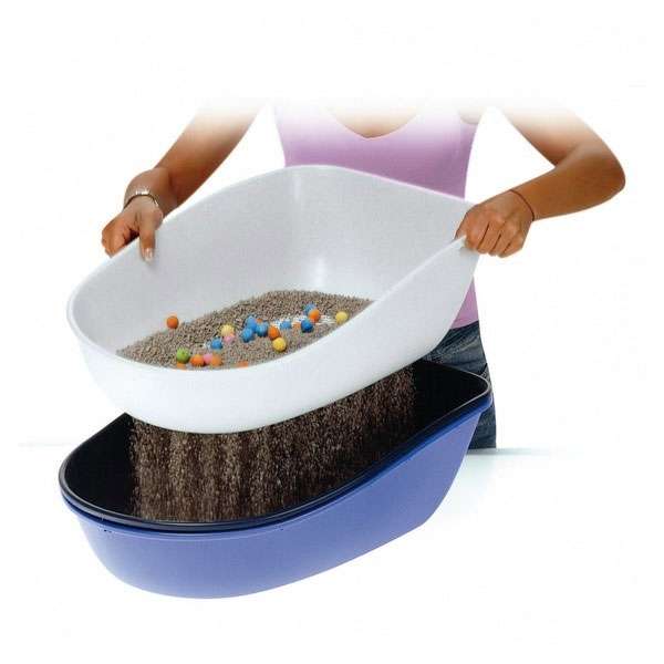 Trixie Katzentoilette Berto - dunkelblau