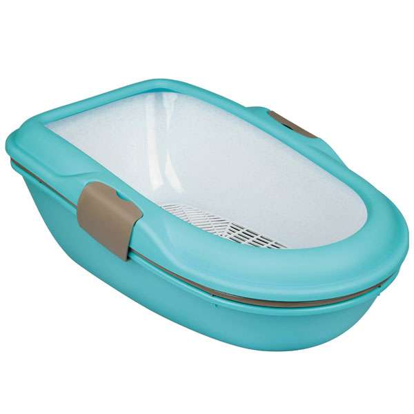 Trixie Katzentoilette Berto - hellblau