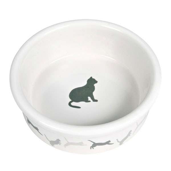 Trixie Keramiknapf Katzenkontur - 0,25 l