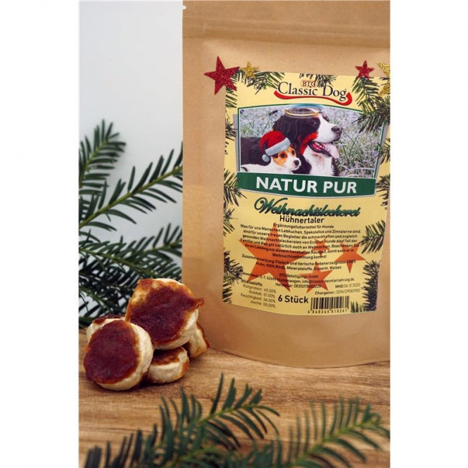 Classic Dog Weihnachtsleckerei Hühnertaler