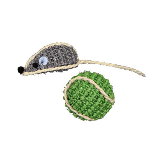 Trixie Set Sisal-Spielzeug