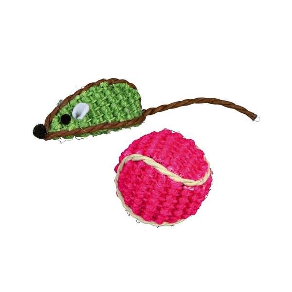 Trixie Set Sisal-Spielzeug