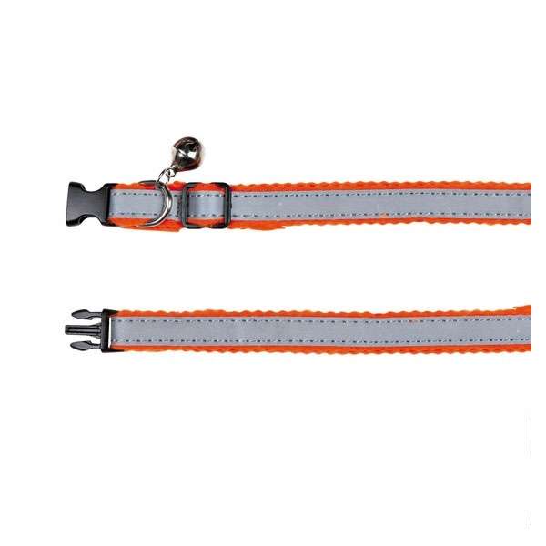 Trixie Katzenhalsband reflektierend, filzunterfüttert