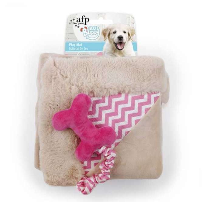 All for Paws Little Buddy - Welpenspielmatte Play Mat Rosa