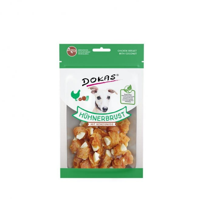 Dokas Snack Hühnerbrust mit Kokosnuss 60g