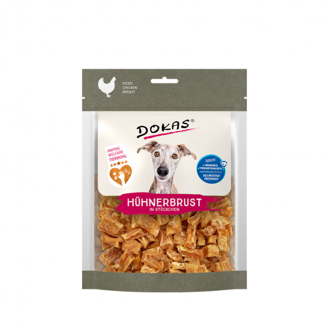 Dokas Snack Hühnerbrust in Streifen 170g