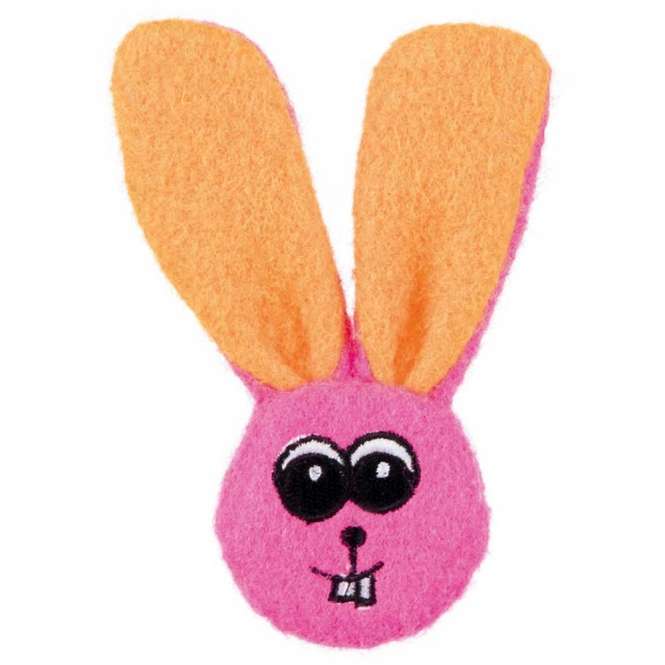 Trixie Katzenspielzeug Filz-Hase mit Rassel