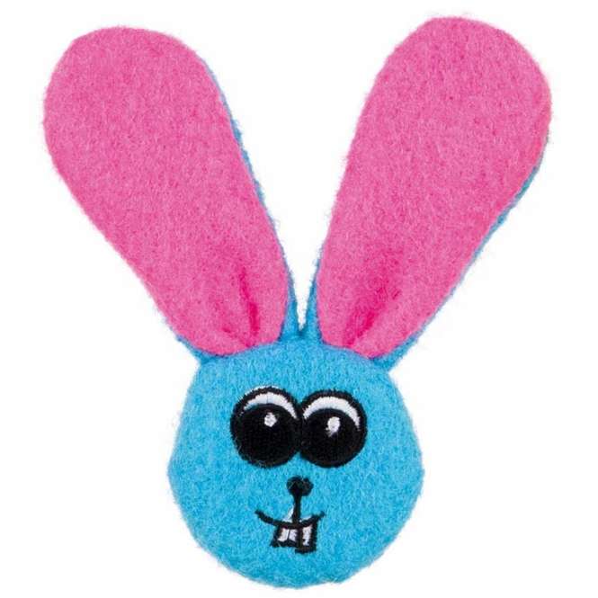 Trixie Katzenspielzeug Filz-Hase mit Rassel
