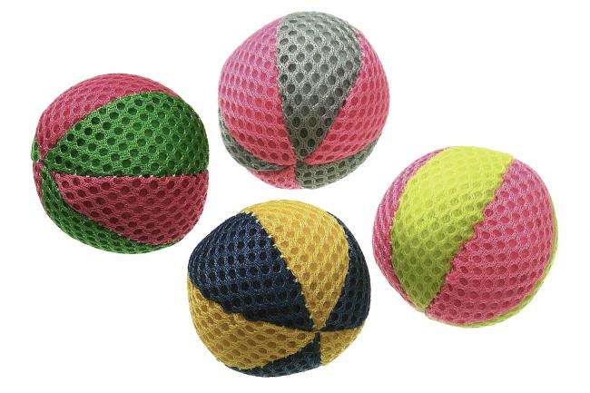 Karlie Katzen-Nylonbälle - 4er Set